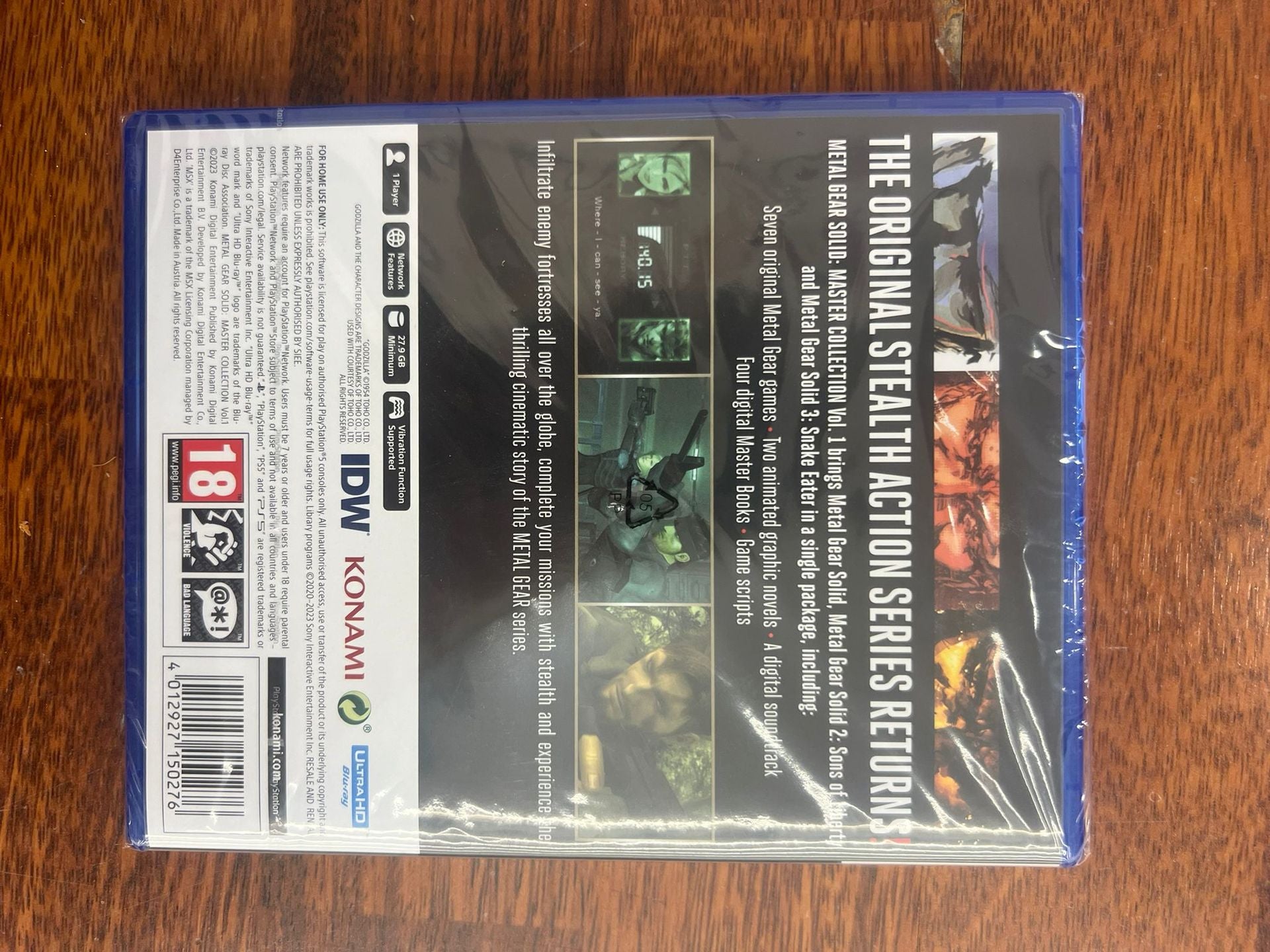 Metal Gear Solid Master Collection Vol.1 PS5 UK Metal Gear Solid Master Collection Vol.1 PS5 UK